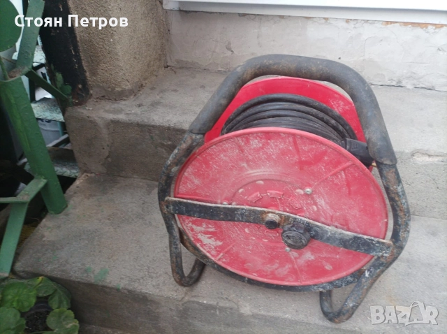 Макара удължител 3х2.5 - 18м, снимка 3 - Разклонители и удължители - 52631923
