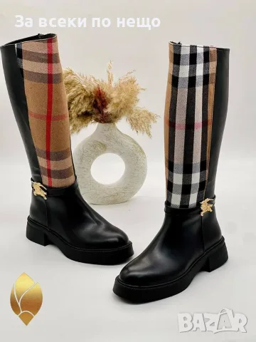 Burberry Дамски Ботуши Бърбъри Код SK2178