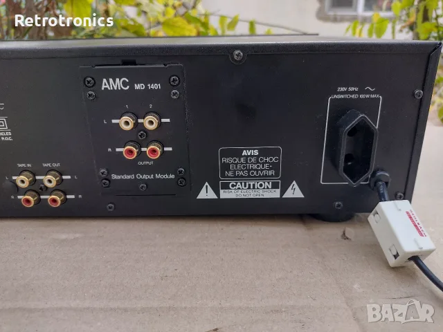AMC CVT 1030 Tube Stereo Preamplifier (Class A) , снимка 9 - Ресийвъри, усилватели, смесителни пултове - 56353061