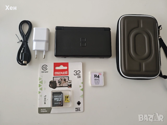 Nintendo DS Lite + R4 + качени много игри