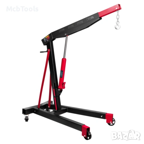 Кран за двигател жираф 3 тона ROCKFORCE, снимка 2 - Други инструменти - 54059840