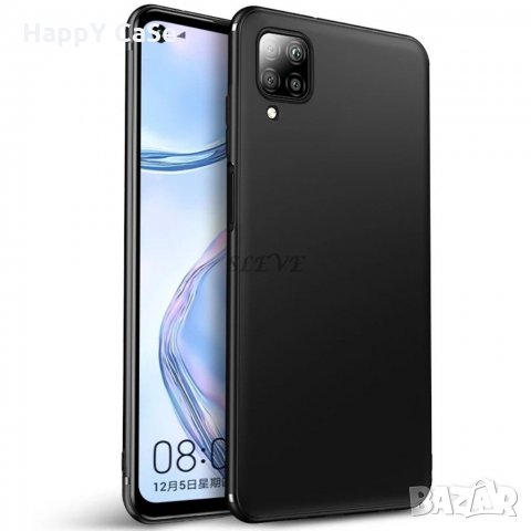 Тънък черен мат кейс калъф гръб за Huawei P40 Lite E, снимка 5 - Калъфи, кейсове - 28622398