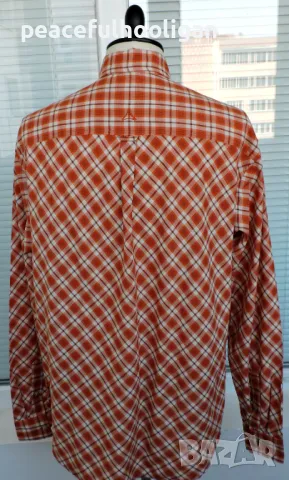 Schoffel - мъжка карирана риза за туризъм  с дълъг ръкав размер XL , снимка 7 - Ризи - 49781441