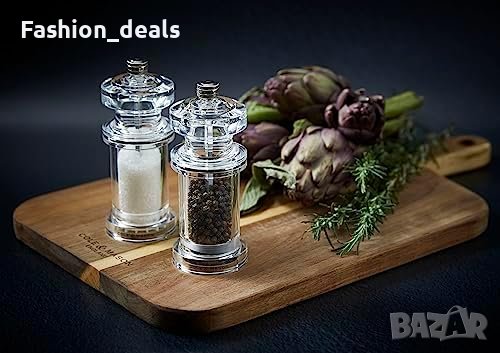 Нов Комплект мелница за сол и черен пипер Cole & Mason H233074 кухня дом готвене, снимка 8 - Аксесоари за кухня - 42238581