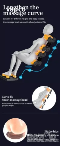 Смарт масажен стол A19, снимка 11 - Дивани и мека мебел - 47425709