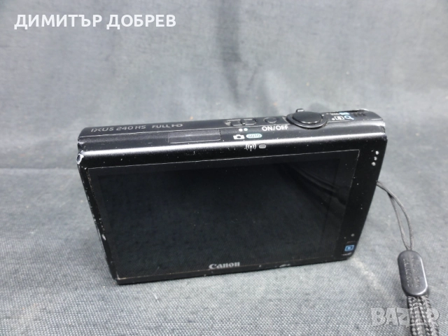 ЦИФРОВ ФОТОАПАРАТ CANON IXUS 240HS FULL HD 16,1MP DIGITAL CAMERA, снимка 11 - Фотоапарати - 52248863