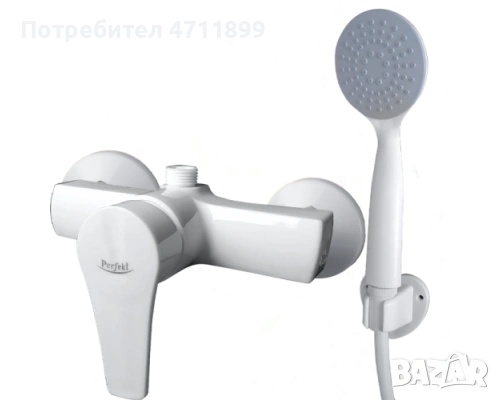 Пластмасов смесител за душ PERFEKT Mars комплект