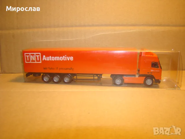HERPA?? H0 1/87 VOLVO FH 12 ВЛЕКАЧ КАМИОН МОДЕЛ ИГРАЧКА, снимка 5 - Колекции - 48483868