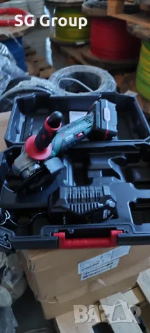 Aкумулаторен ъглошлайф флекс Parkside X 20V + батерия и зарядно, снимка 2 - Винтоверти - 48062747