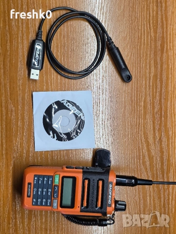 Кабел за програмиране на Baofeng радиостанция с диск 