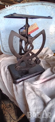 Старо оригинално пощенско кантарче , снимка 11 - Антикварни и старинни предмети - 54113433