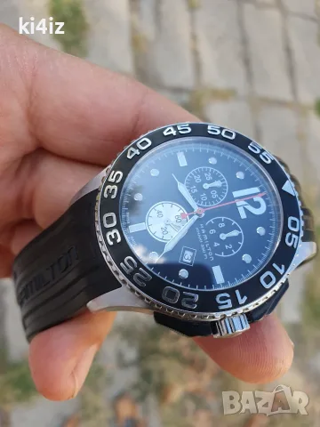 Hamilton Khaki Chronograph, снимка 6 - Мъжки - 55956769