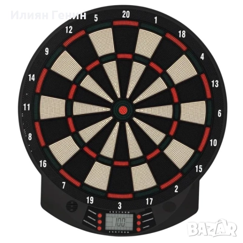 HOMCOM Комплект електронни дартс с автоматично отчитане на точки