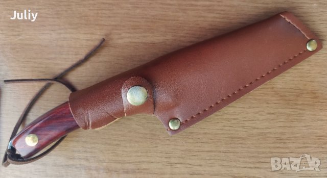 Малък фиксиран нож / дължина19,5 см / , снимка 9 - Ножове - 37599158