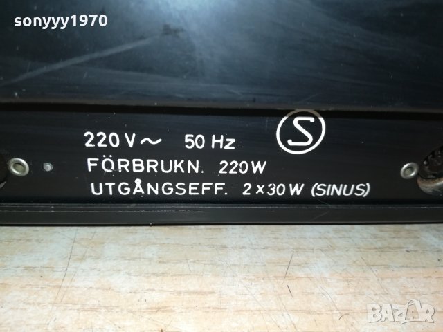 LUXOR DIRIGENT 2X30W-MADE IN SWEDEN 2012211118, снимка 15 - Ресийвъри, усилватели, смесителни пултове - 35195850