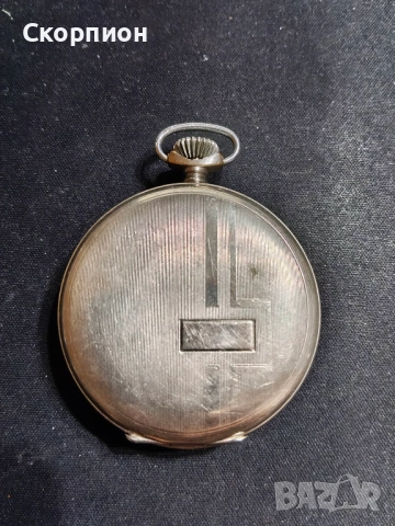 Джобен часовник - JUNGHANS - ГЕРМАНИЯ - ПЕРФЕКТЕН, снимка 3 - Джобни - 49241222