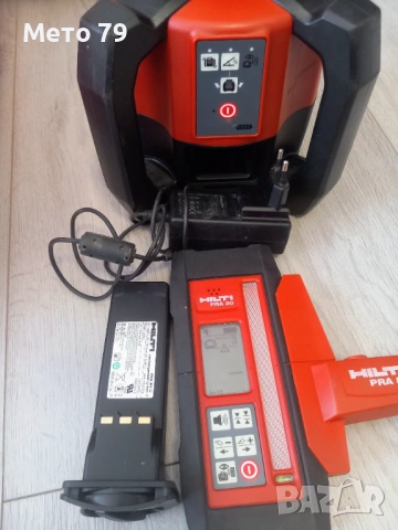 Hilti PR 30 HVS - Ротационен лазерен нивелир, снимка 8 - Други инструменти - 53163600