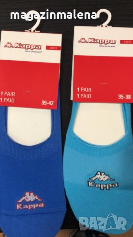 Kappa 35-38,39-42,43-46 9цвята унисекс италиански памучни терлици 85% памучни чорапи памучен терлик, снимка 4 - Дамски чорапи - 7373932