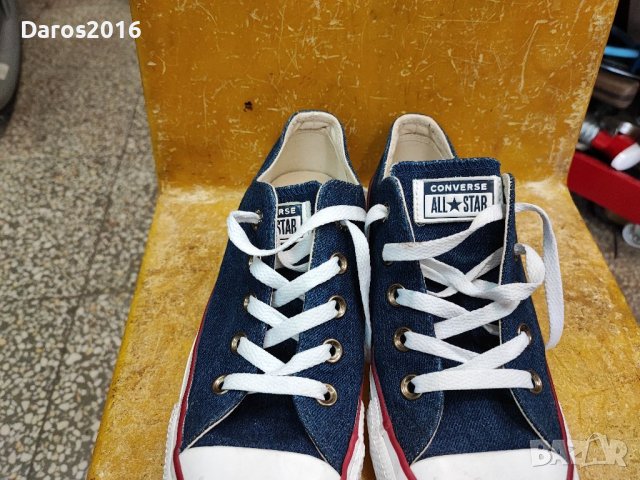 Оригинални дънкови кецове Converse 36,5 номер, снимка 8 - Кецове - 36754568