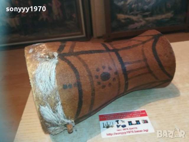 масивна тарамбука-дърво/кожа 0903211147, снимка 4 - Колекции - 32092467