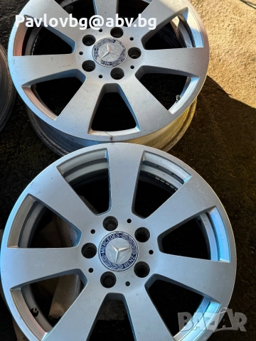Джанти 16 за Мерцедес 204 , снимка 2 - Гуми и джанти - 54213183