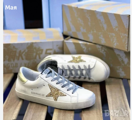 50 лева дамски нови спортни обувки Golden Goose много добра реплика, номер 38. 