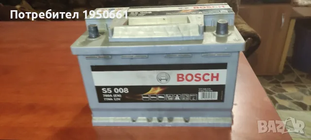 Акумулатор BOSH 77ah/780EN