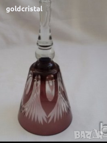 цветен кристал декоративна камбанка, снимка 4 - Антикварни и старинни предмети - 18575219