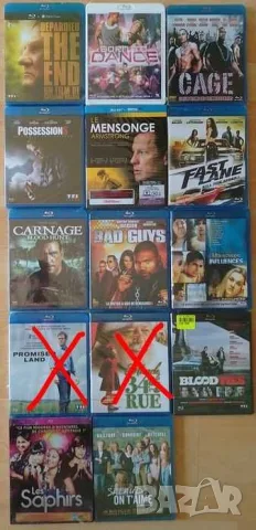 Blu ray филми нови запечатани 
