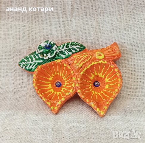 Свещник от глина - Дипак, снимка 2 - Други - 38427618