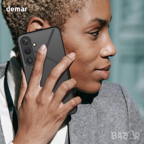 Прозрачен калъф MATEPROX за Samsung Galaxy S24 Plus/S24+ с протектор на екрана, снимка 6 - Калъфи, кейсове - 44277408