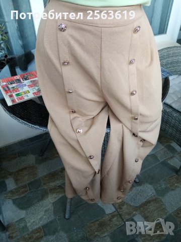 Модерен кафяв панталон, снимка 10 - Панталони - 27798442