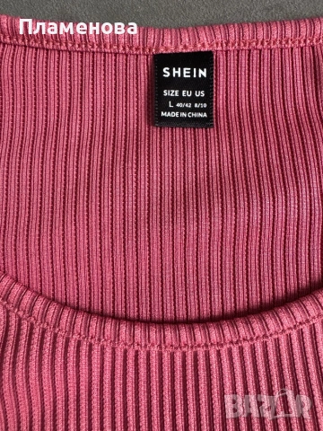 Дамска блуза / туника с къс ръкав - L, снимка 3 - Туники - 54277076