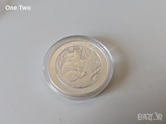 Сребърна монета, 1 oz Австралийска коала 2013, 99.99% сребро