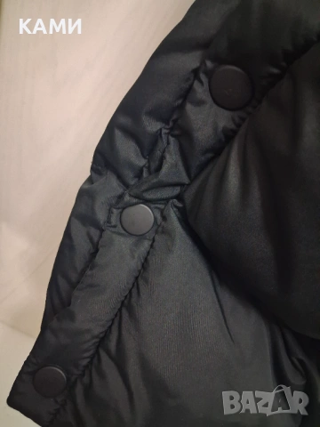 Дамско дълго Черно зимно яке , снимка 4 - Якета - 52060807