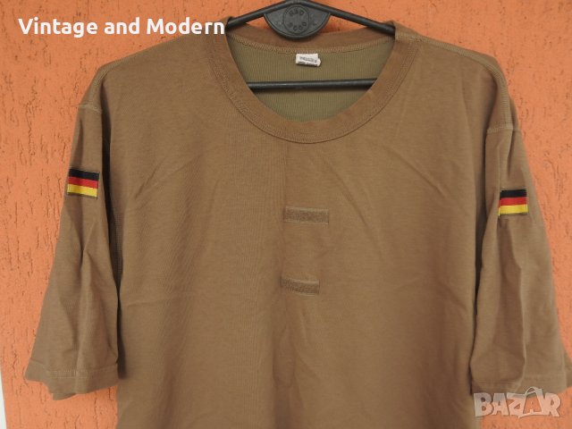 Бундесвер германска армия кафява тактическа тениска (XL), снимка 2 - Тениски - 40445263