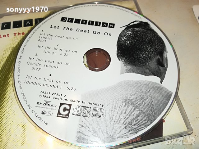 поръчан-DR.ALBAN CD MADE IN GERMANY 1204231554, снимка 4 - CD дискове - 40347987