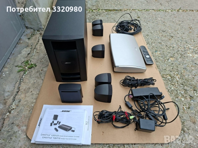 Bose Lifestyle T20 5.1 Home Theater System, снимка 3 - Ресийвъри, усилватели, смесителни пултове - 54208322