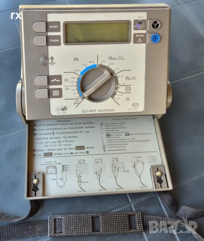 Професионален тестер за електроинсталации GOSSEN GO-MAT 0100 electronic