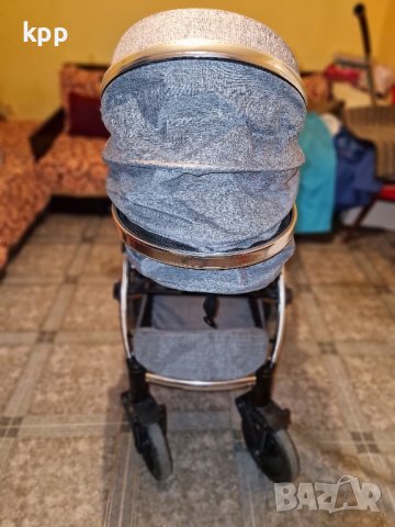 Бебешка количка 3 е 1 с кош за кола, снимка 8 - Детски колички - 42784745