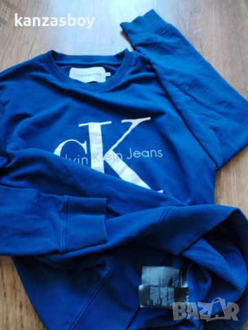 calvin klein - страхотна мъжка блуза КАТО НОВА M, снимка 5 - Блузи - 52108838