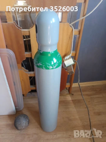 Нова бутилка за газ Аргон 8л, снимка 2 - Други машини и части - 54051275