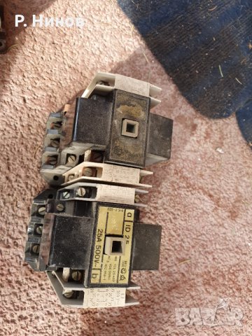 Контактори 25 ампера 500 волта бобина 220 волта ID 25, снимка 1