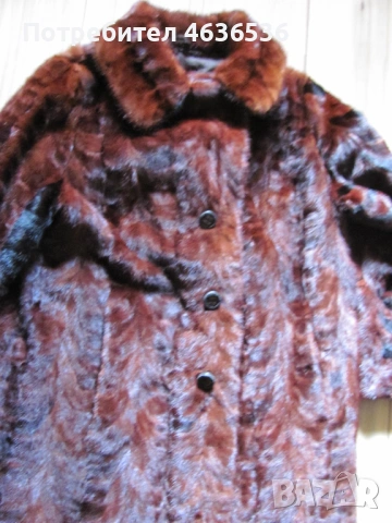 Дамско палто , кожух естествен косъм, норка,шведска фирма, снимка 2 - Палта, манта - 53112379