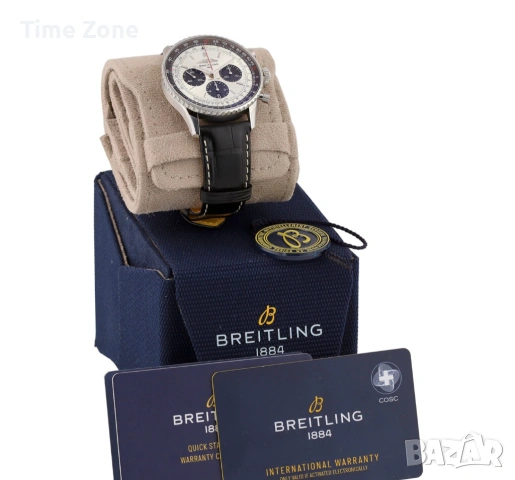 Breitling Navitimer B01 Chronograph 43mm Panda Dial, снимка 2 - Мъжки - 54047916