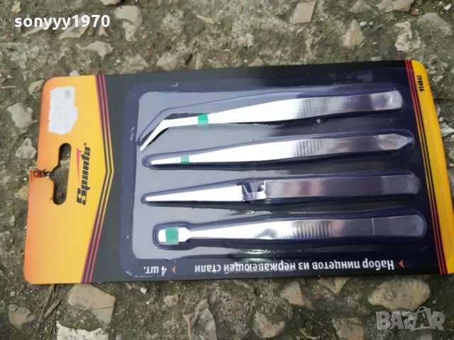 нов комплект пинсети 1802211000, снимка 7 - Други инструменти - 31859515