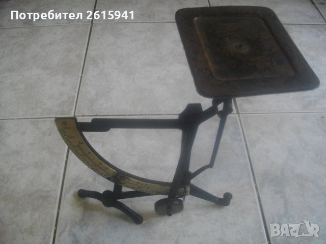 Антикварен Кантар-ВезнаСтар/Старинен-Античен-Аптекарски-ОТЛИЧЕН-Колекционерски, снимка 10 - Антикварни и старинни предмети - 38780779