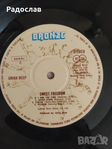 грамофонна плоча Uriah Heep , снимка 5 - Грамофонни плочи - 56363536