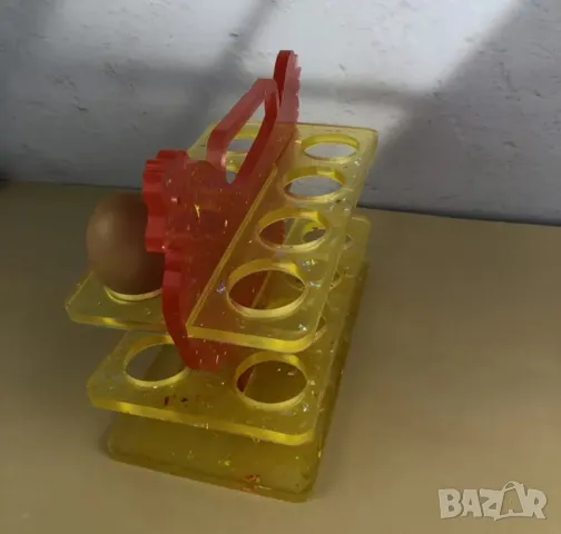 Молд поставка за яйца във формата на кокошка 4 части, снимка 6 - Форми - 47302877