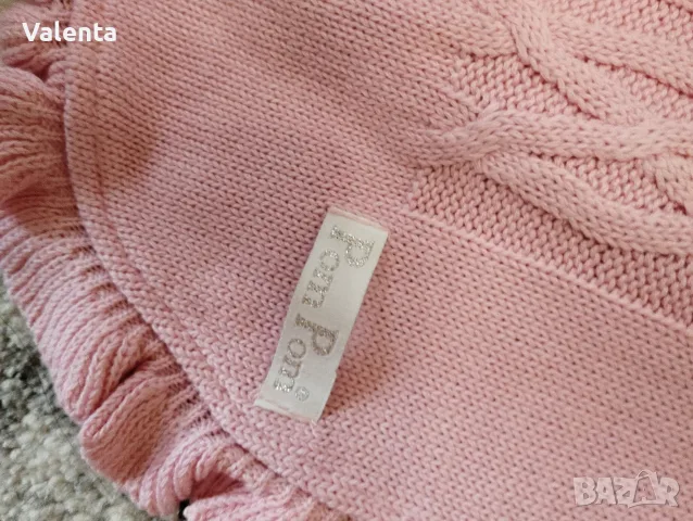 Лот от бяло болеро ,шал и шапка, снимка 7 - Детски пуловери и жилетки - 55882208